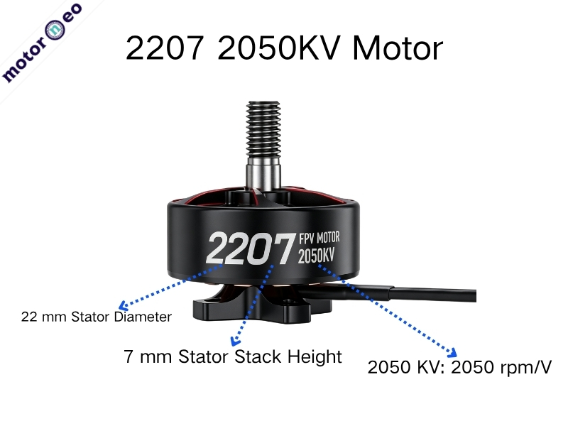 2207 2050KV Motor