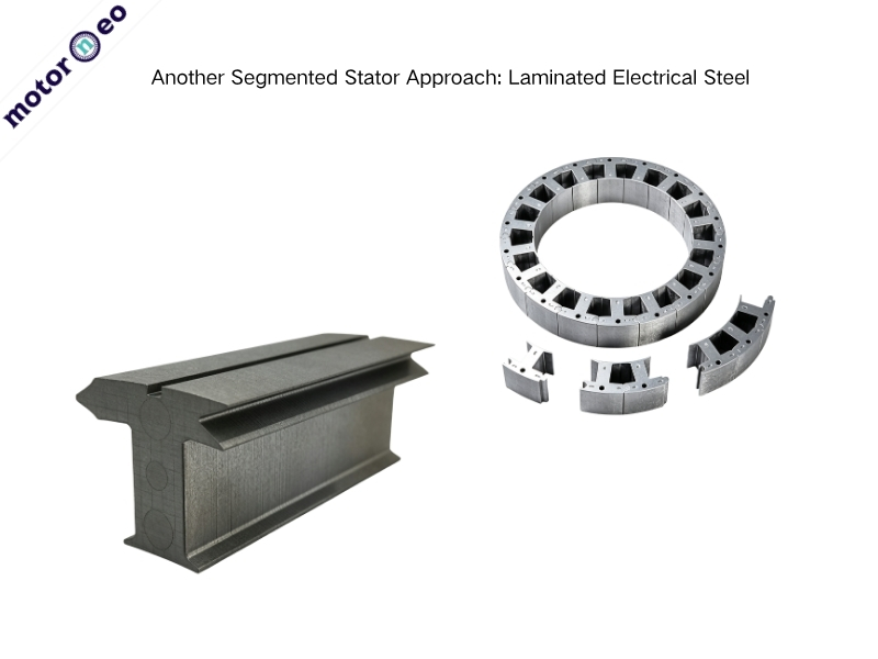 Another Segmented Stator Approach Laminated Electrical Steel