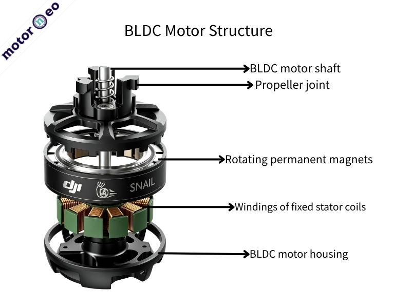 BLDC Motor Structure 