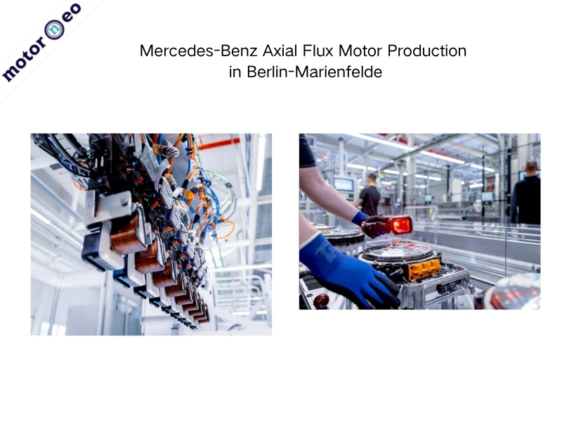 Mercedes-Benz Axial Flux Motor Production in Berlin-Marienfelde