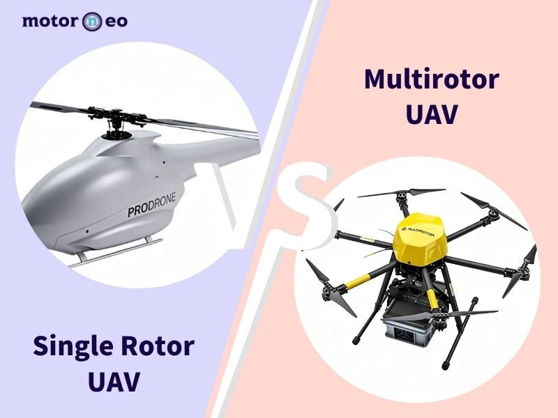 Single Rotor UAV vs.Multirotor UAV