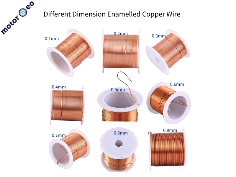Different Dimension Enamelled Copper Wire